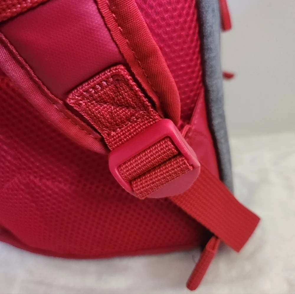 Nike Air Jordan Jumpman Pivot Red Gray Small Mini Youth Kids Backpack